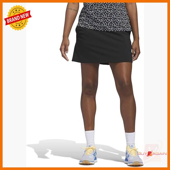 Pants - Medium Stretch Golf Skort with Pockets, Recycled Polyester Blend